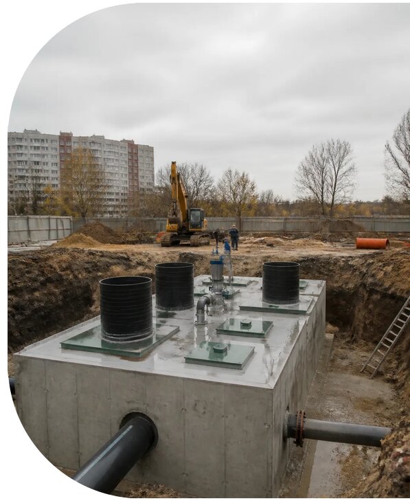 Канализационная насосная станция в Славгороде от 260025 р. | АПаруса-Слд