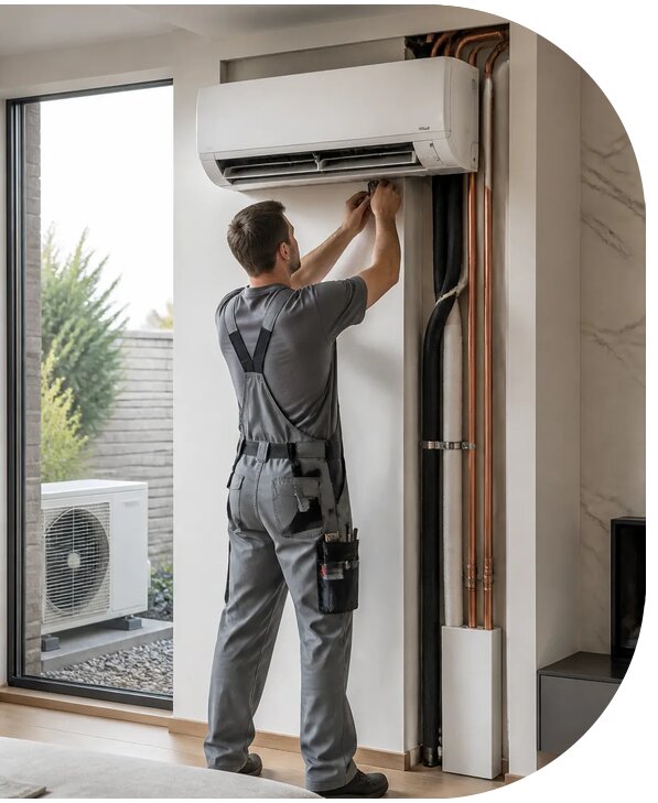 Кондиционирование частного дома под ключ с монтажом в Славгороде